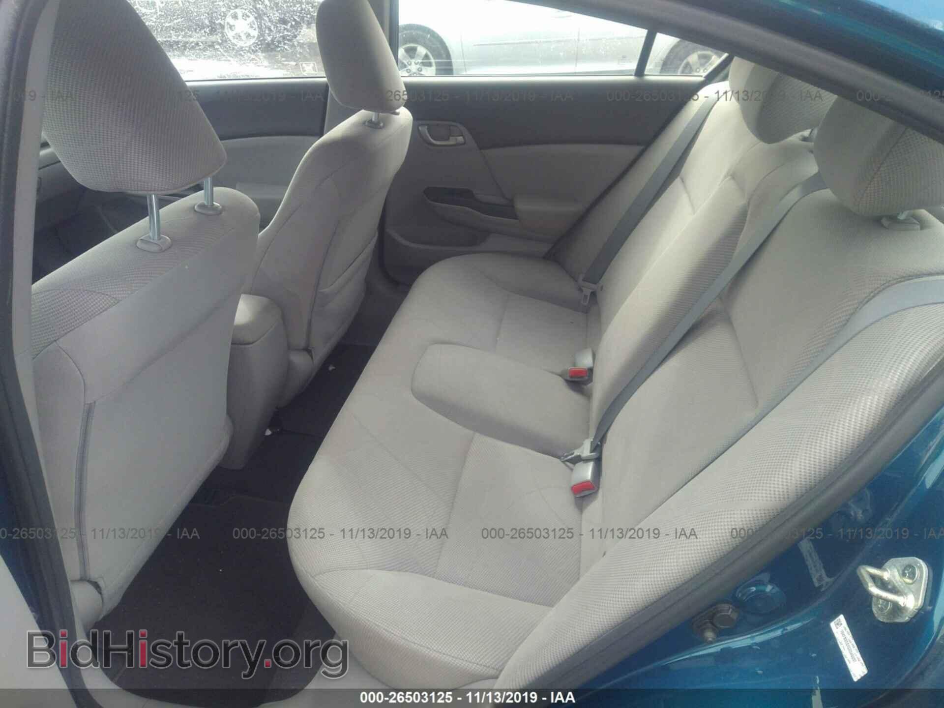 2012 Honda Civic - VIN: 19XFB2E51CE046937 - Фото 8