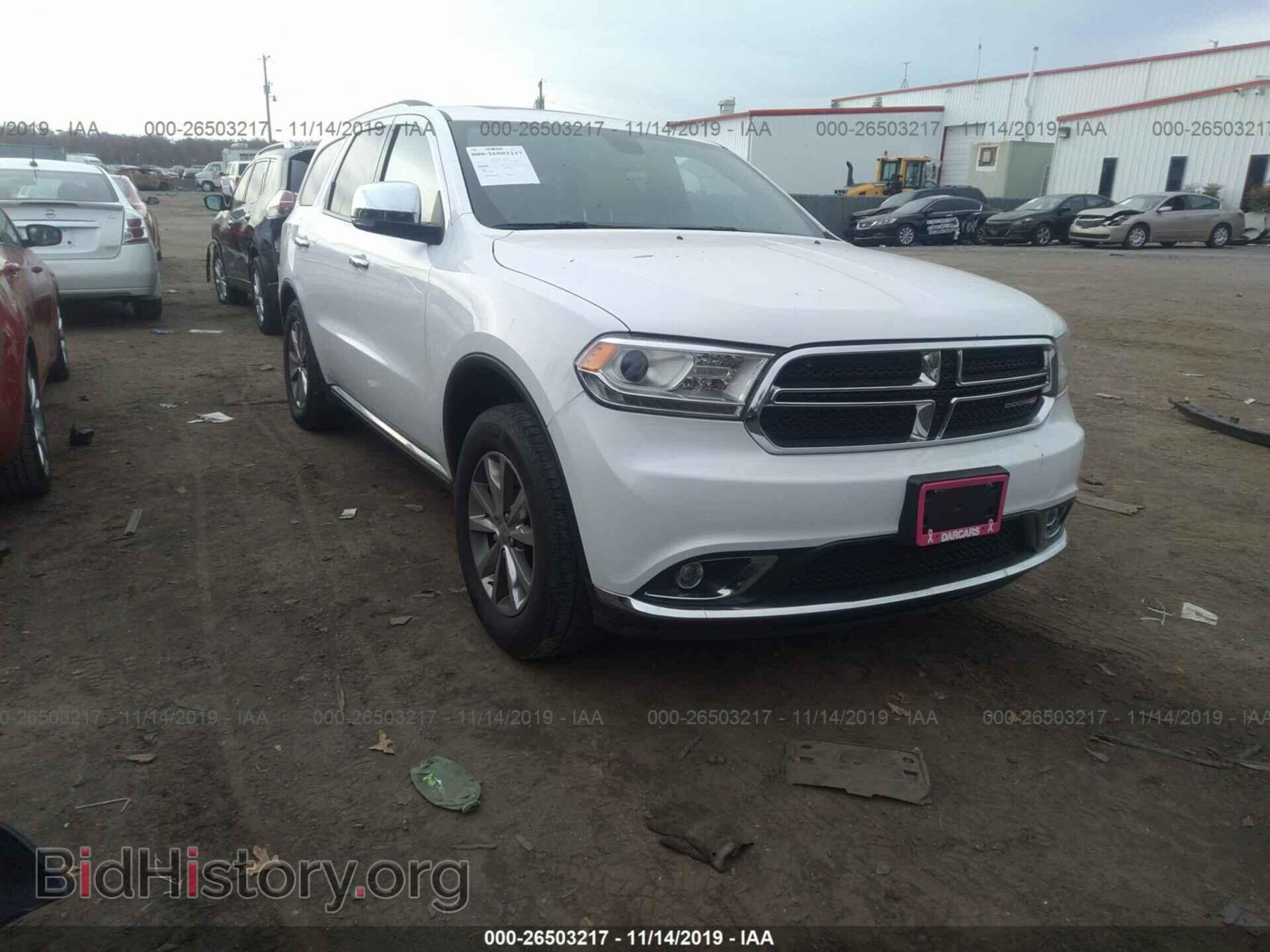 Фотография 1C4RDHDGXFC153736 - Dodge Durango 2015