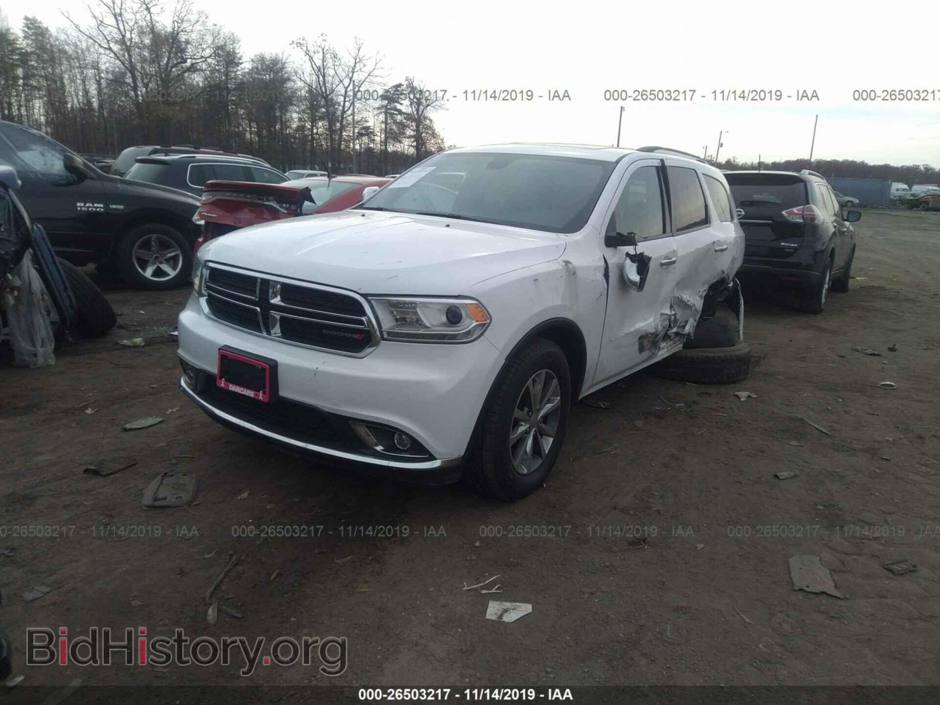 2015 Dodge Durango - VIN: 1C4RDHDGXFC153736 - Фото 2