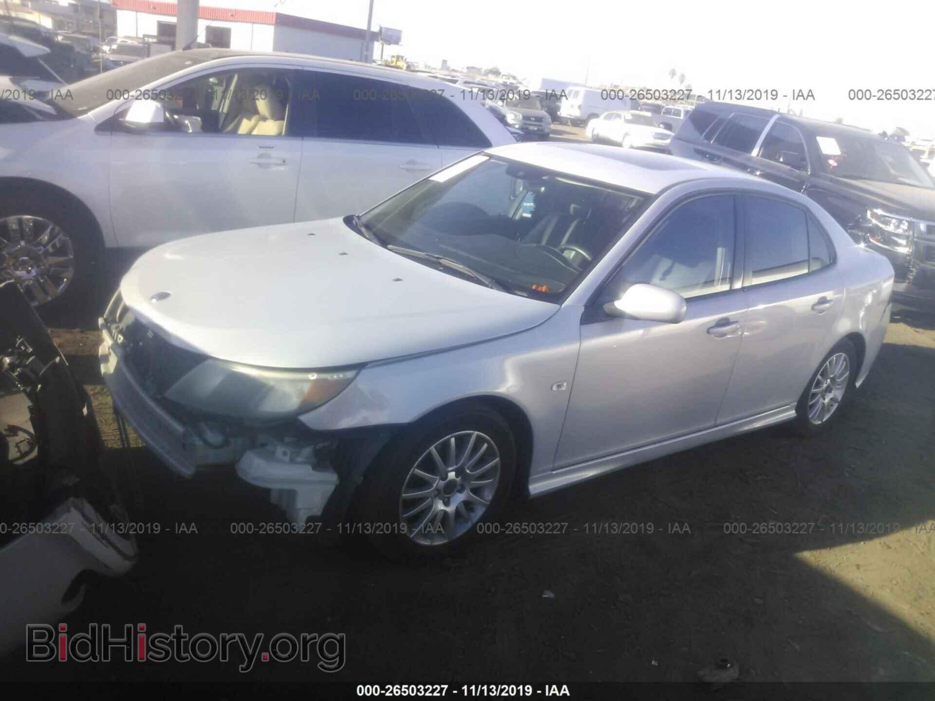 2008 SAAB 9-3 - VIN: YS3FB49Y381110124 - Фото 2