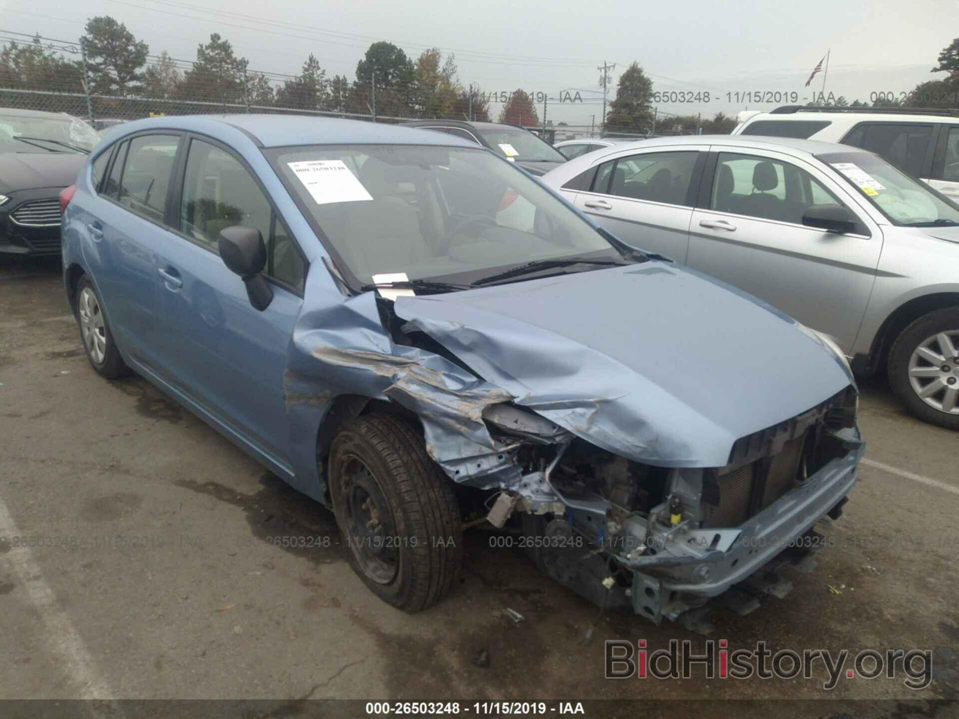 Photo JF1GPAA62CH212803 - SUBARU IMPREZA 2012