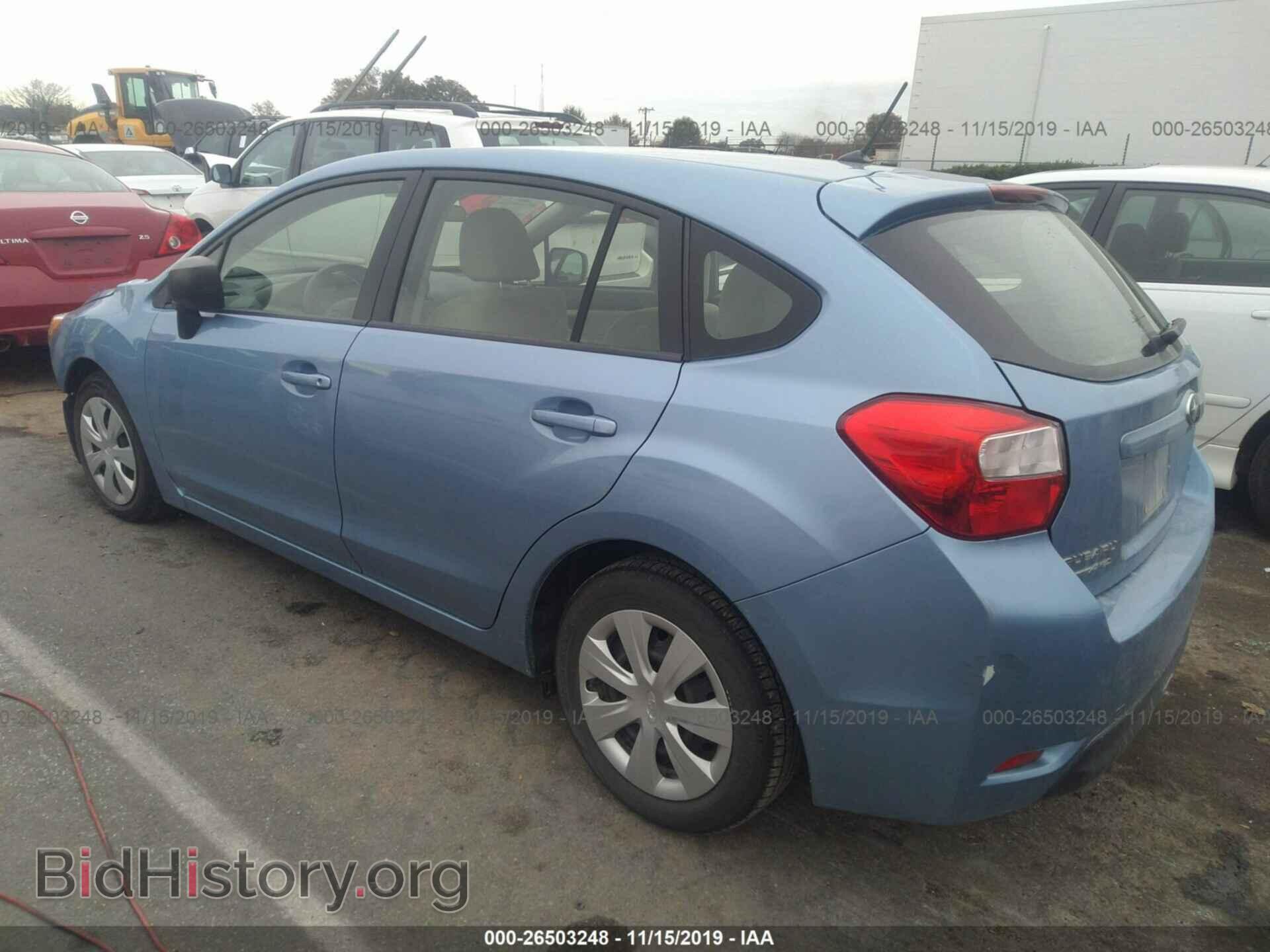 2012 SUBARU IMPREZA - VIN: JF1GPAA62CH212803 - Photo 3