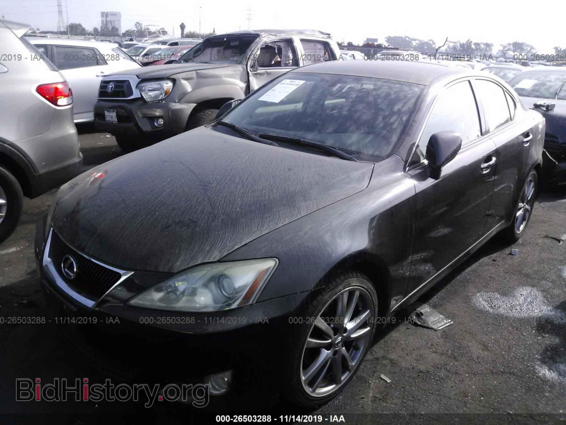 2008 LEXUS IS - VIN: JTHBK262685061244 - Фото 2