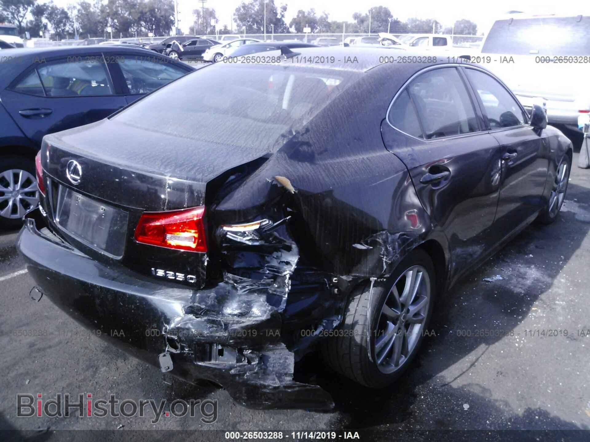 2008 LEXUS IS - VIN: JTHBK262685061244 - Фото 4