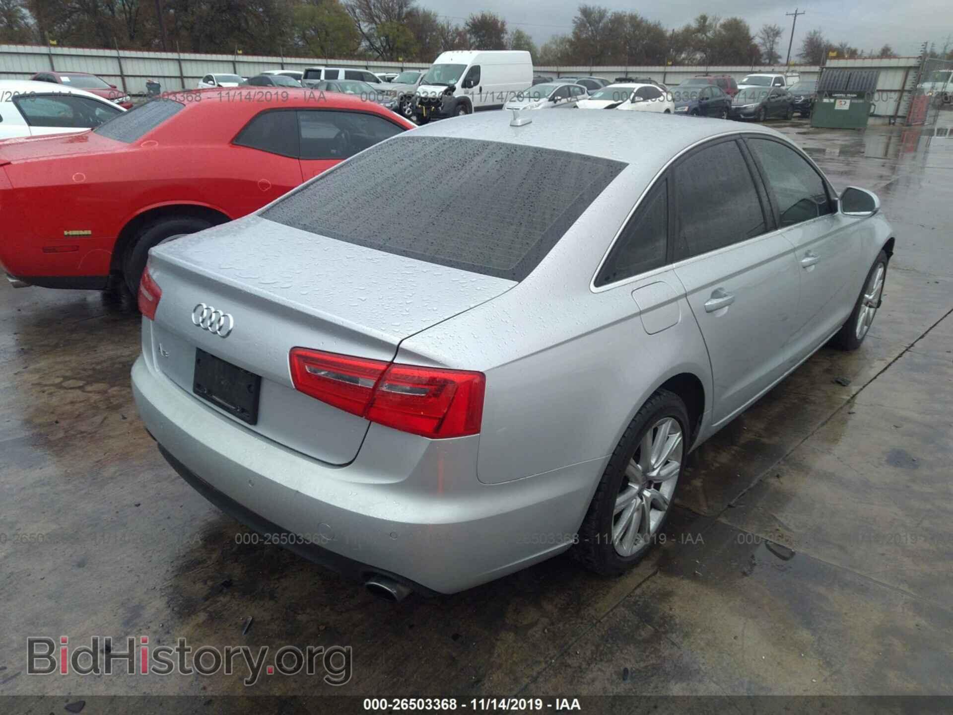 2013 AUDI A6 - VIN: WAUGFAFC0DN148790 - Photo 4