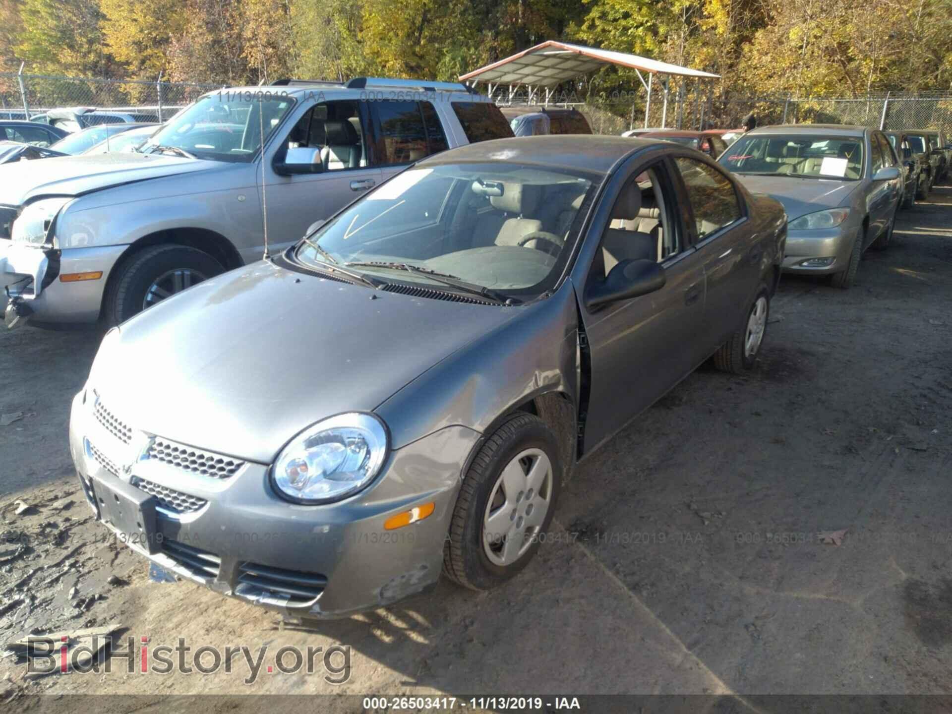 2005 DODGE NEON - VIN: 1B3ES26C35D182680 - Фото 2