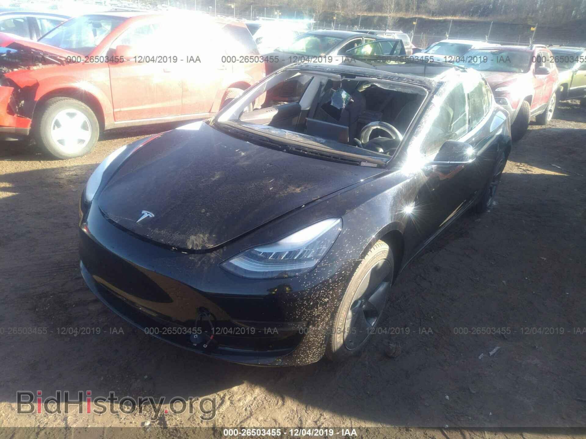 2019 TESLA MODEL 3 - VIN: 5YJ3E1EA1KF324620 - Фото 2