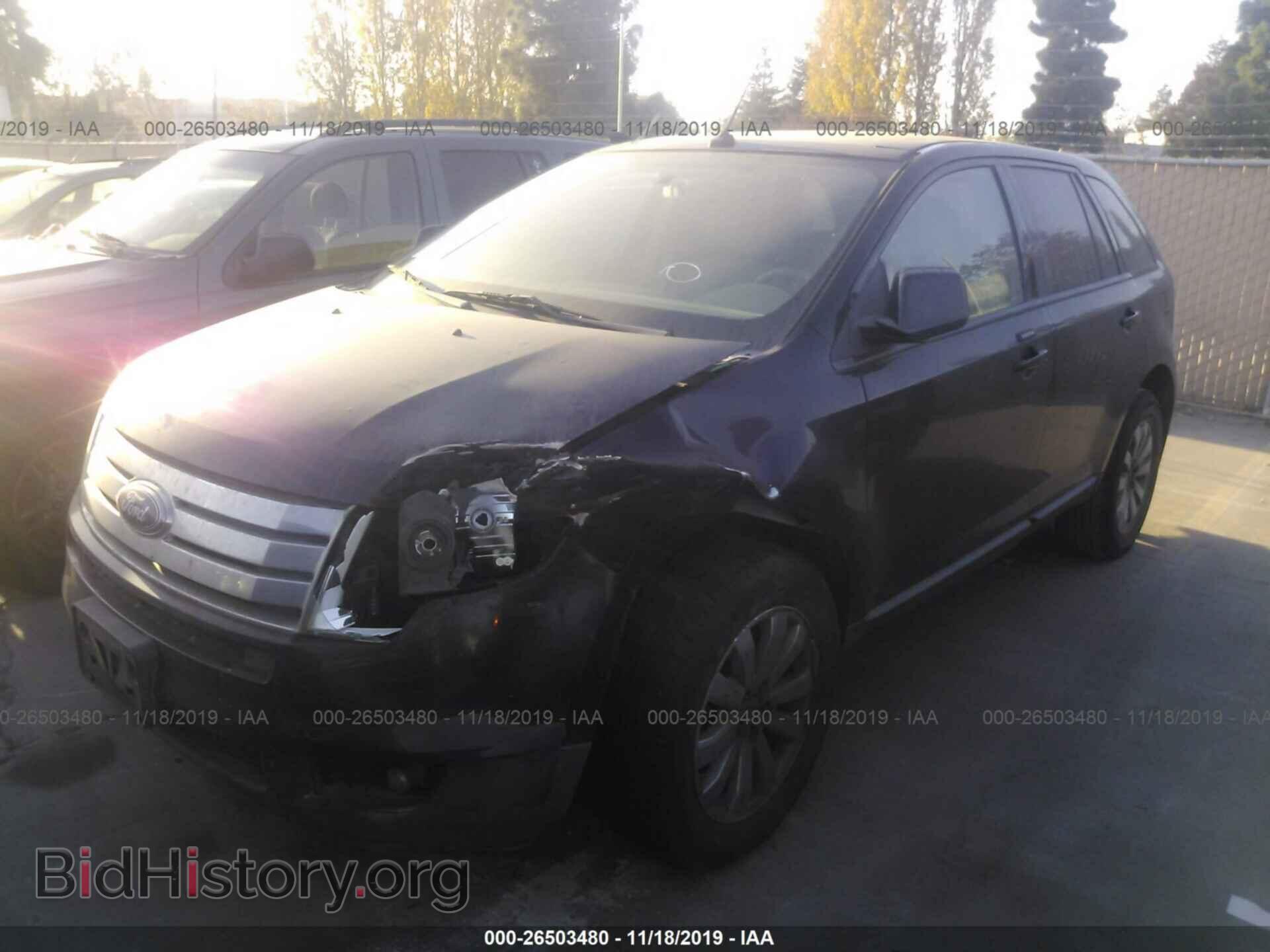 2008 FORD EDGE - VIN: 2FMDK38C08BA01103 - Фото 2