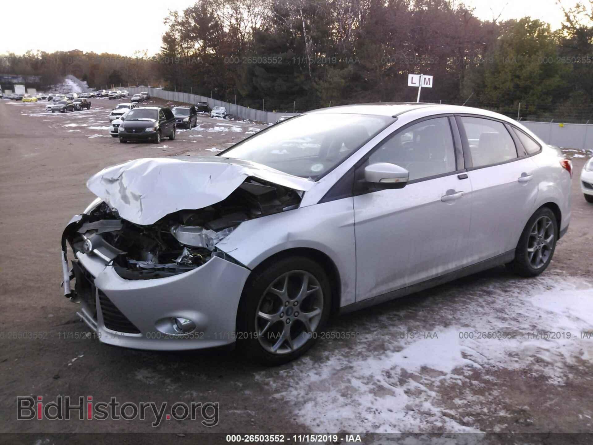 2013 FORD FOCUS - VIN: 1FADP3F22DL195780 - Фото 2