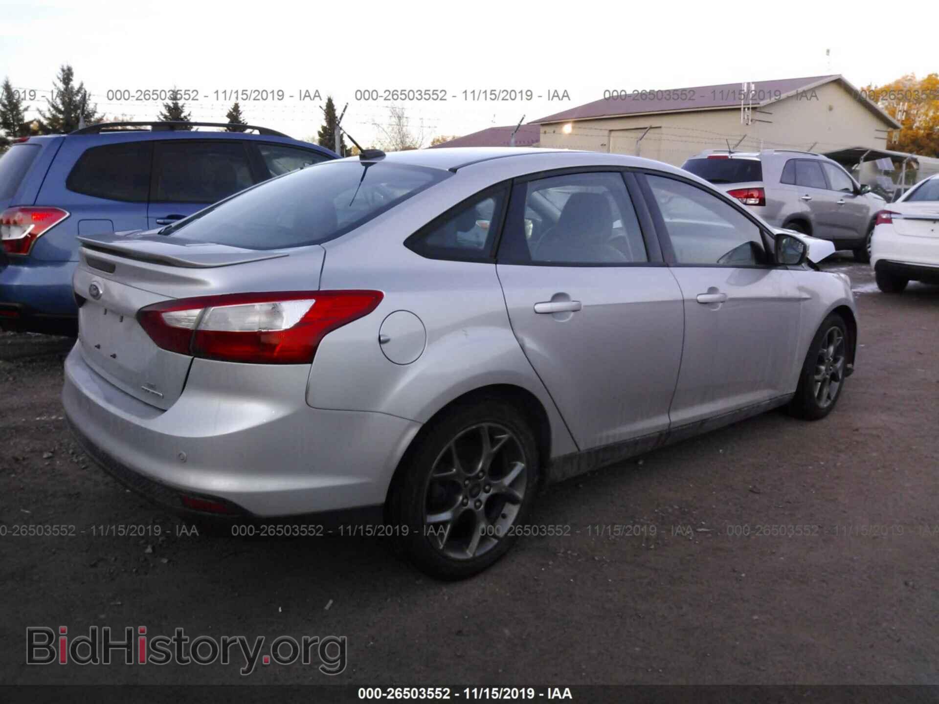 2013 FORD FOCUS - VIN: 1FADP3F22DL195780 - Фото 4
