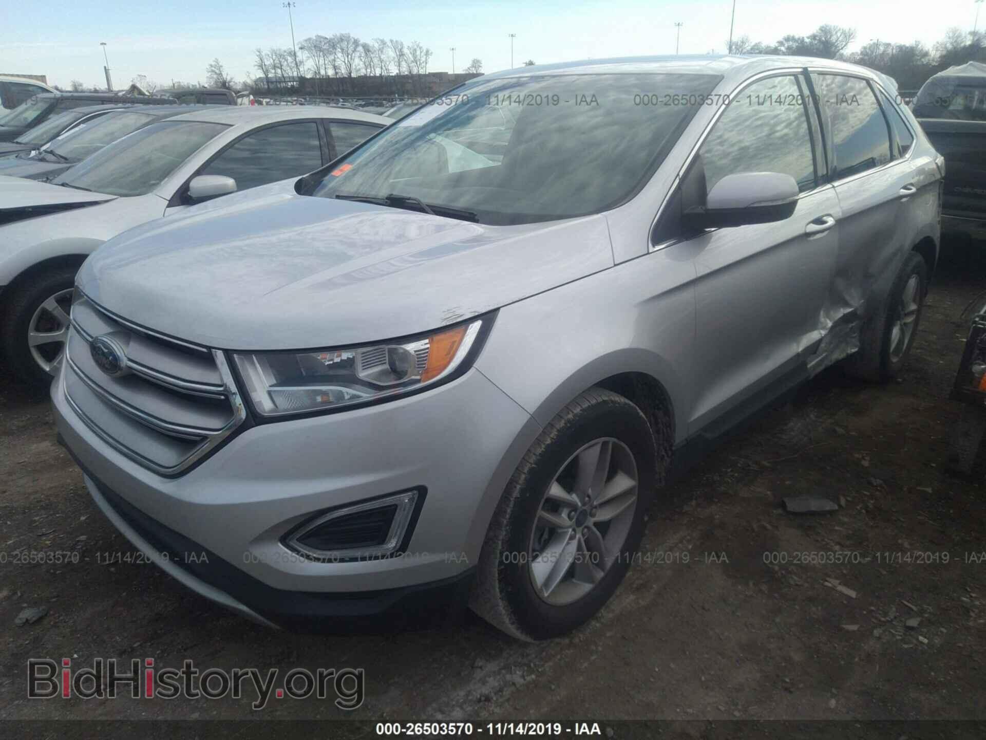 2015 FORD EDGE - VIN: 2FMTK4J96FBB52721 - Фото 2