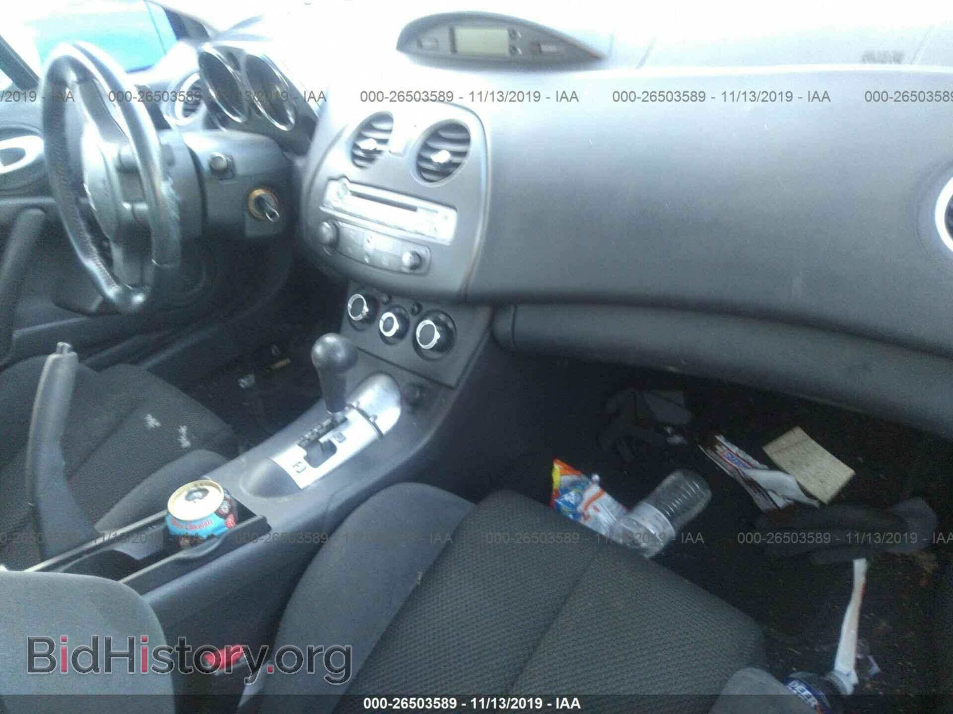 2006 MITSUBISHI ECLIPSE - VIN: 4A3AK24F06E004731 - Фото 5