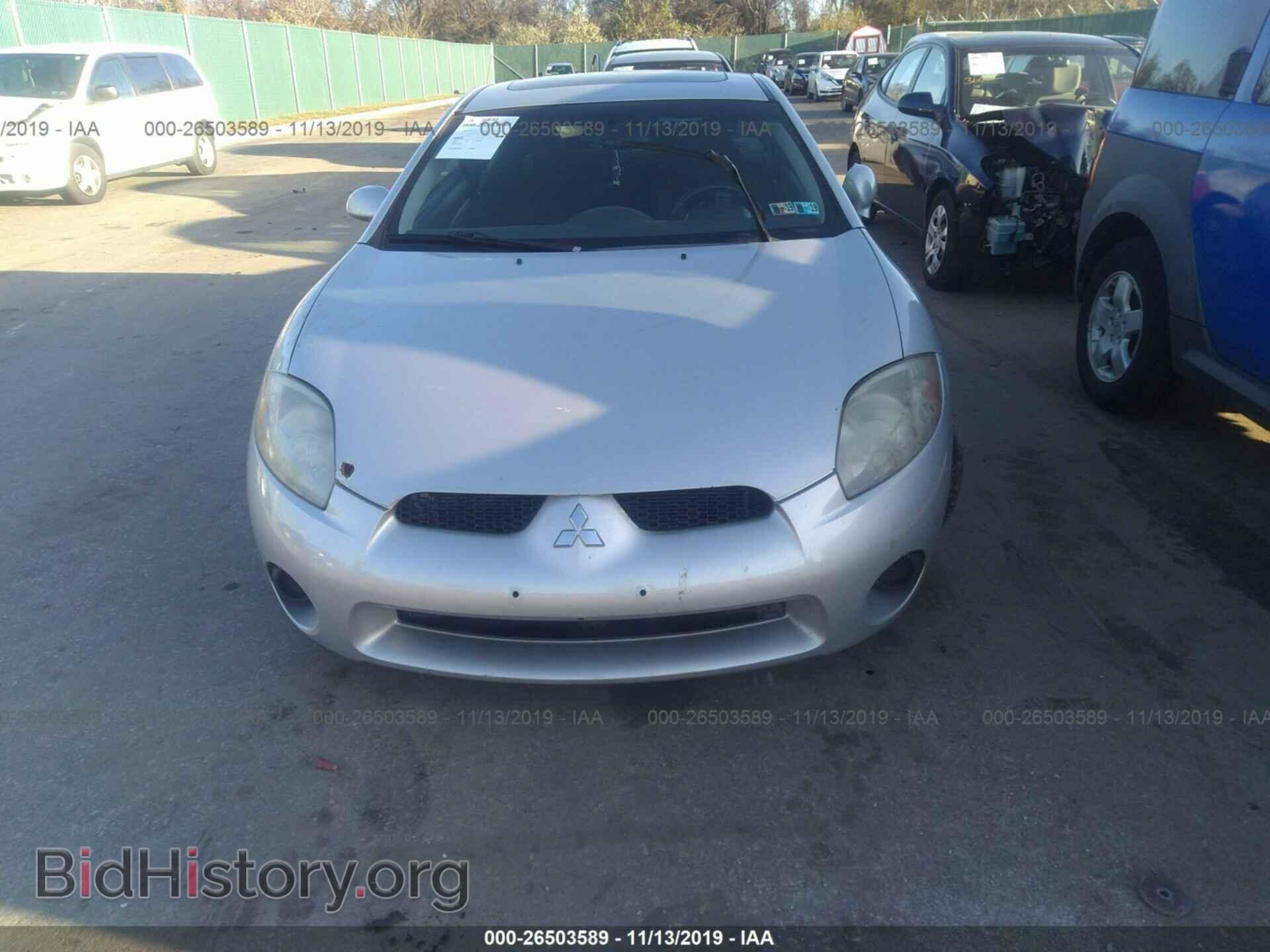 2006 MITSUBISHI ECLIPSE - VIN: 4A3AK24F06E004731 - Фото 6