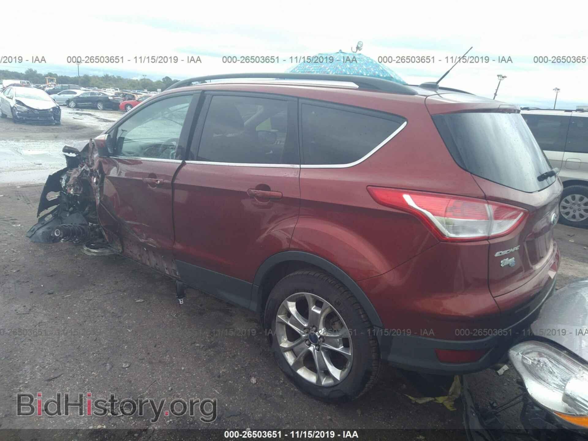 2014 FORD ESCAPE - VIN: 1FMCU0GX4EUB50483 - Фото 3
