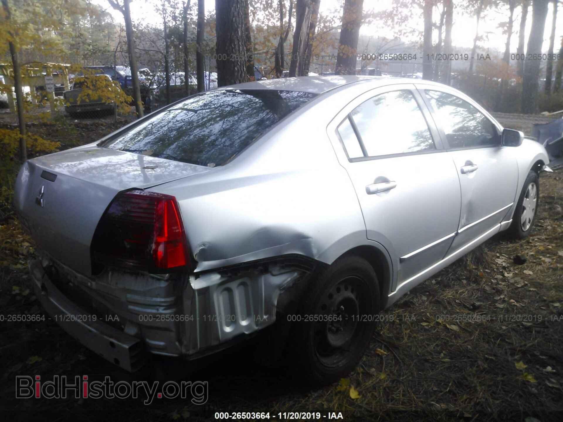 2004 MITSUBISHI GALANT - VIN: 4A3AB36F64E102937 - Photo 4