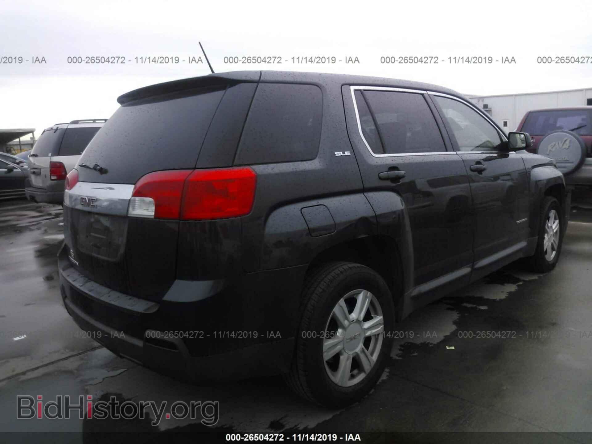 2014 GMC TERRAIN - VIN: 2GKALMEK4E6147163 - Фото 4
