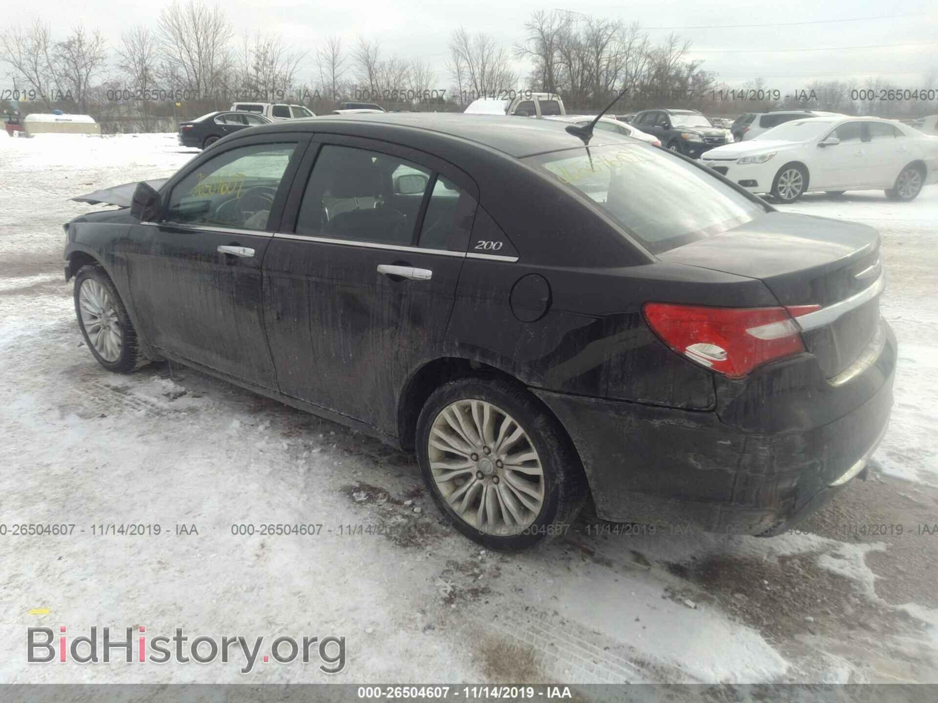 2011 CHRYSLER 200 - VIN: 1C3BC2FB0BN600726 - Фото 3