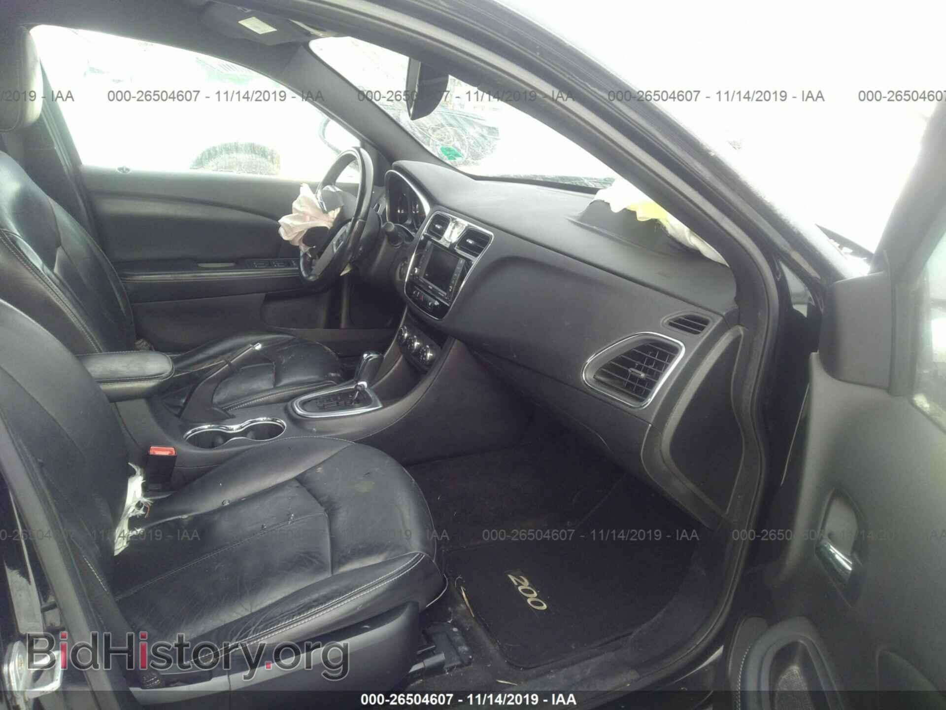 2011 CHRYSLER 200 - VIN: 1C3BC2FB0BN600726 - Фото 5