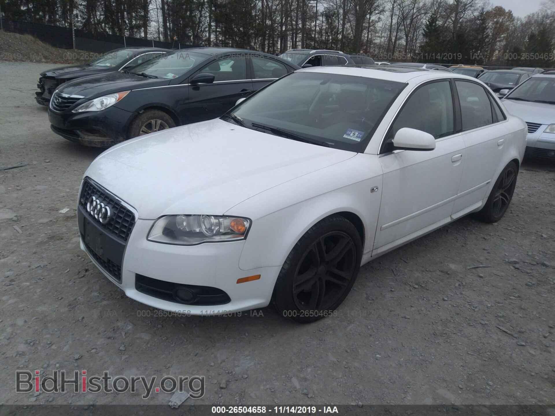 2007 AUDI A4 - VIN: WAUEH78E37A076093 - Фото 2