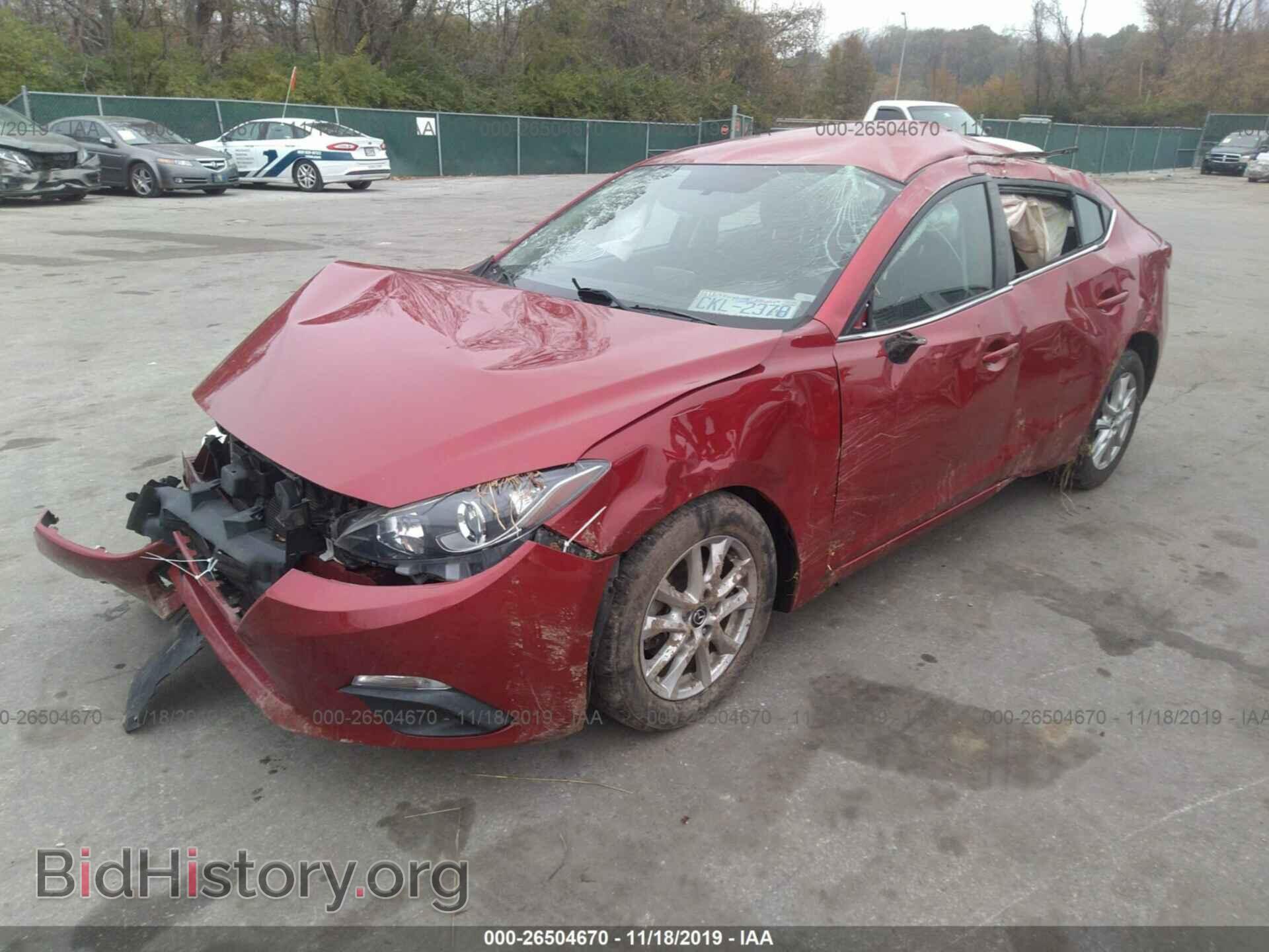 2014 MAZDA 3 - VIN: 3MZBM1V75EM110231 - Фото 2