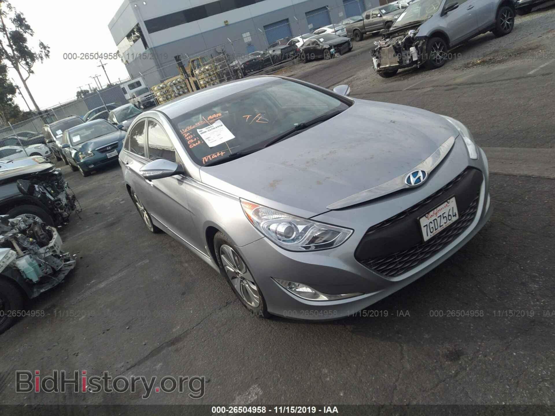Фотография KMHEC4A41EA112311 - HYUNDAI SONATA 2014