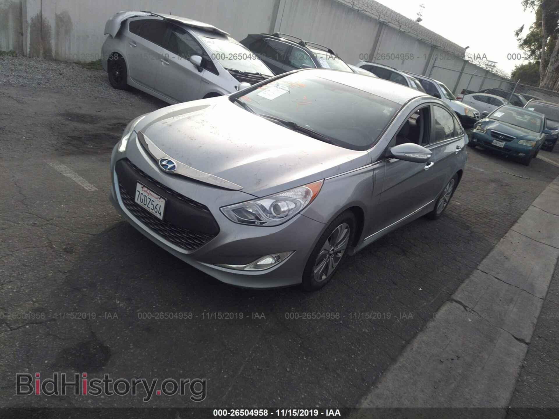 2014 HYUNDAI SONATA - VIN: KMHEC4A41EA112311 - Фото 2