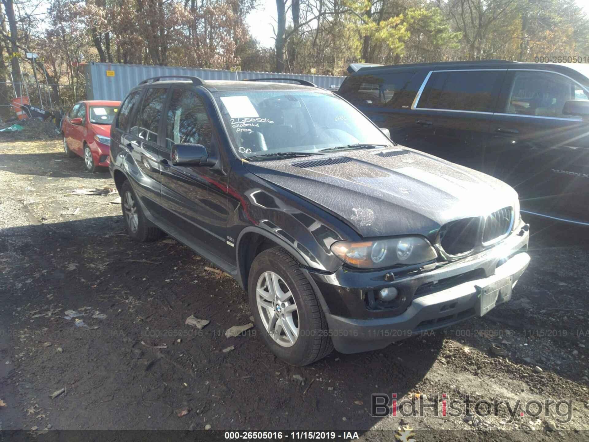 Photo 5UXFA13576LY42229 - BMW X5 2006