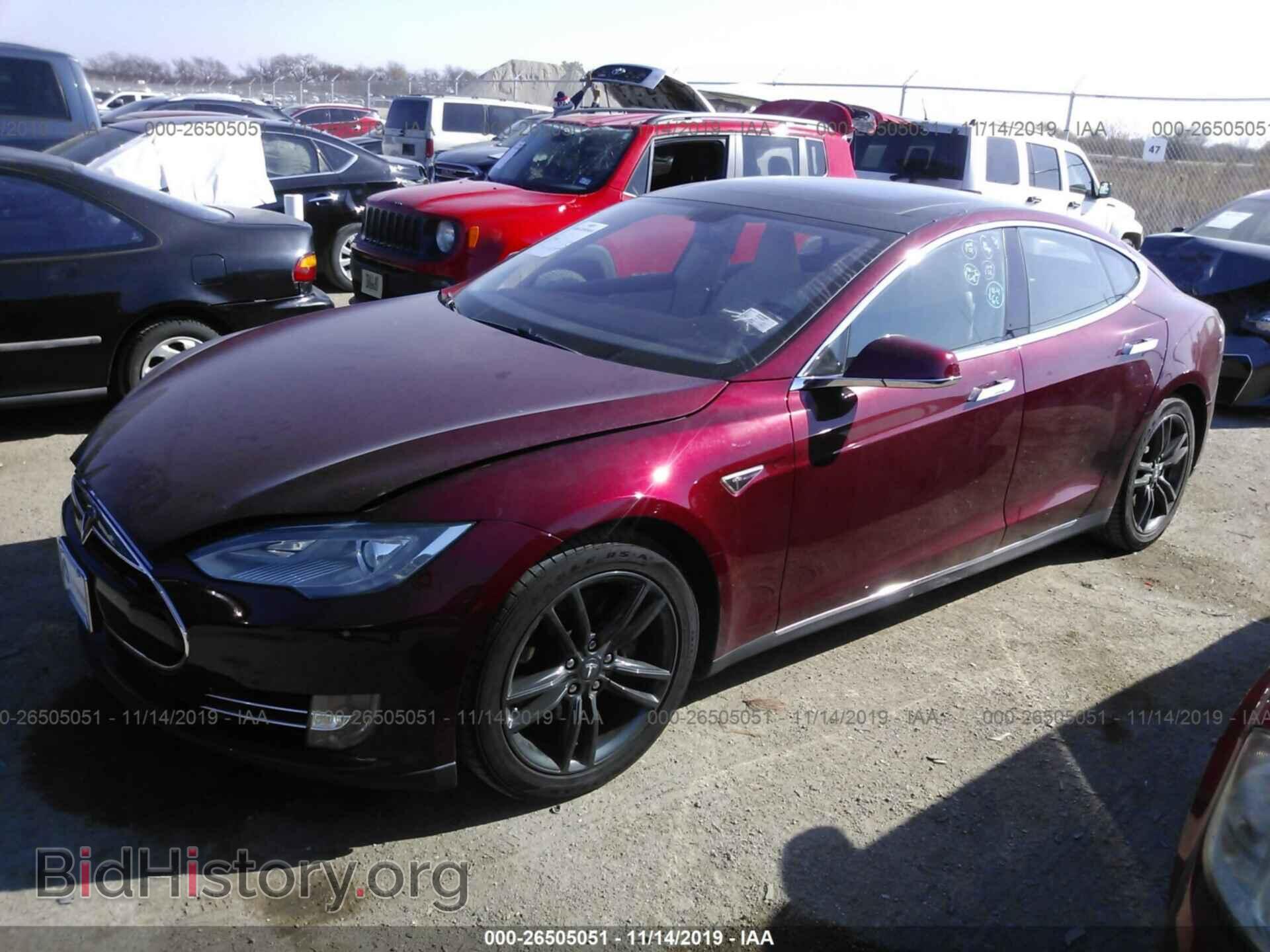 2012 TESLA MODEL S - VIN: 5YJSA1DP8CFS01055 - Photo 2