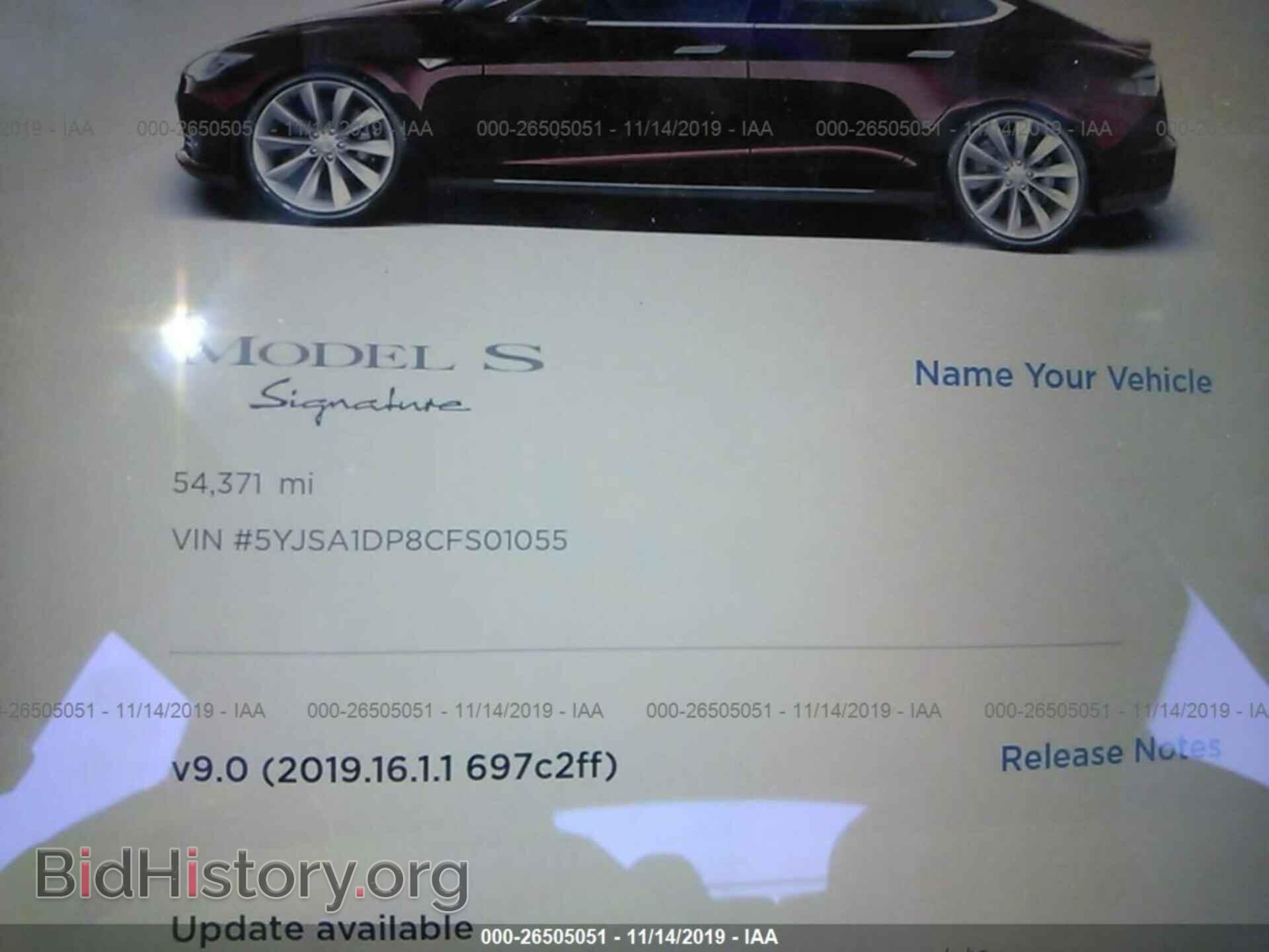 2012 TESLA MODEL S - VIN: 5YJSA1DP8CFS01055 - Photo 7