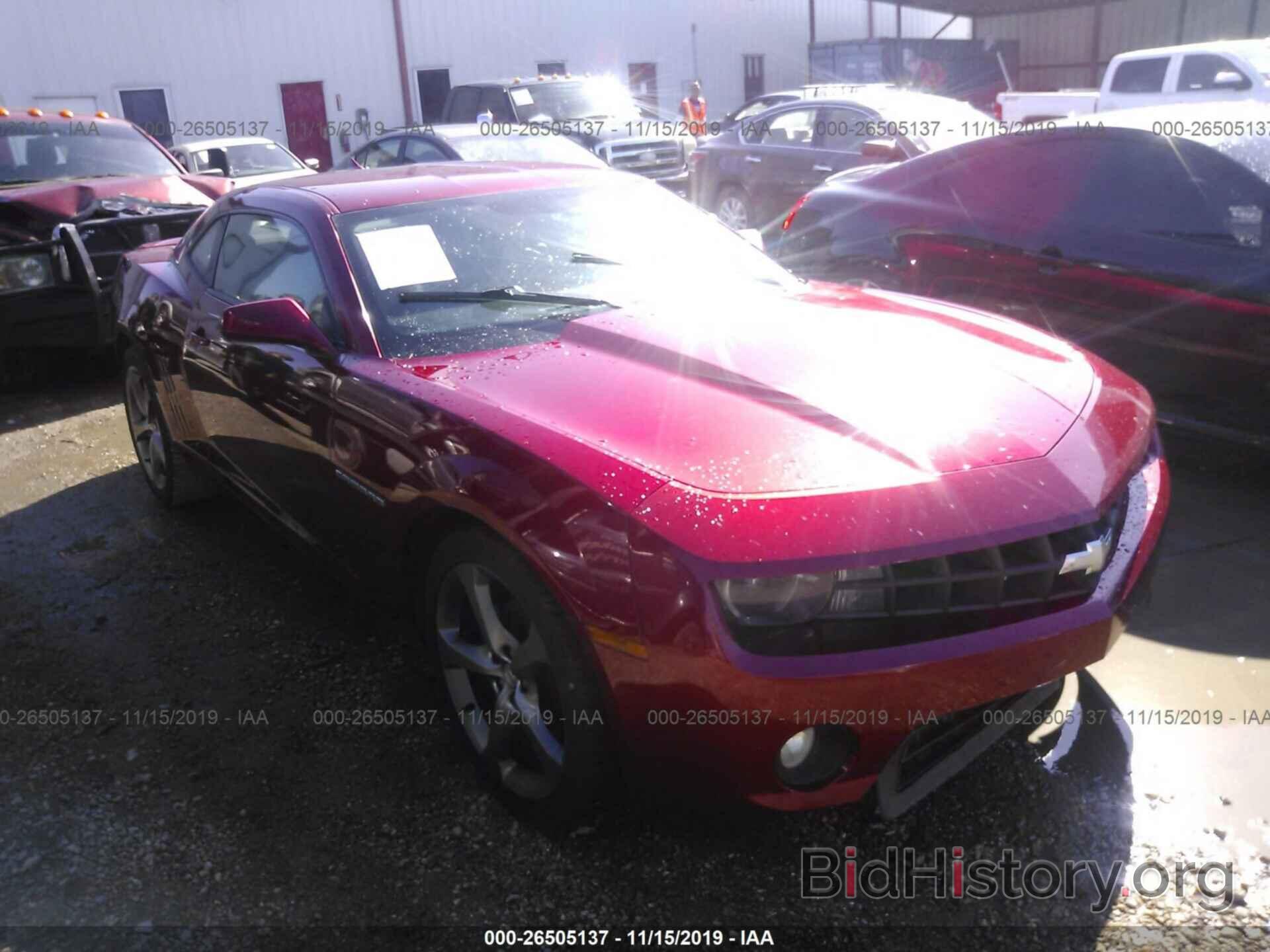 Photo 2G1FB1E37D9191921 - CHEVROLET CAMARO 2013