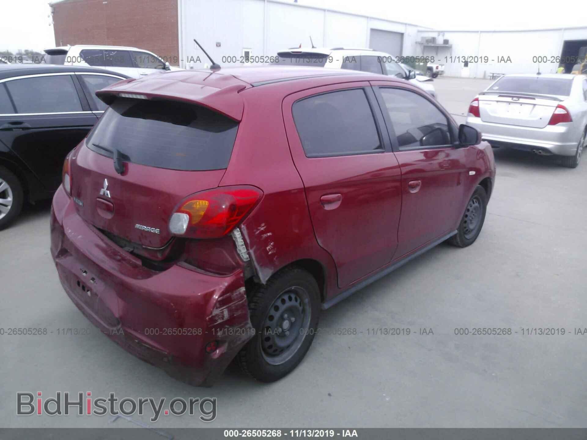 2015 MITSUBISHI MIRAGE - VIN: ML32A3HJ0FH041620 - Фото 4
