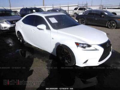 2014 Lexus IS 250, белый — VIN JTHBF1D28E5036858, IAAI