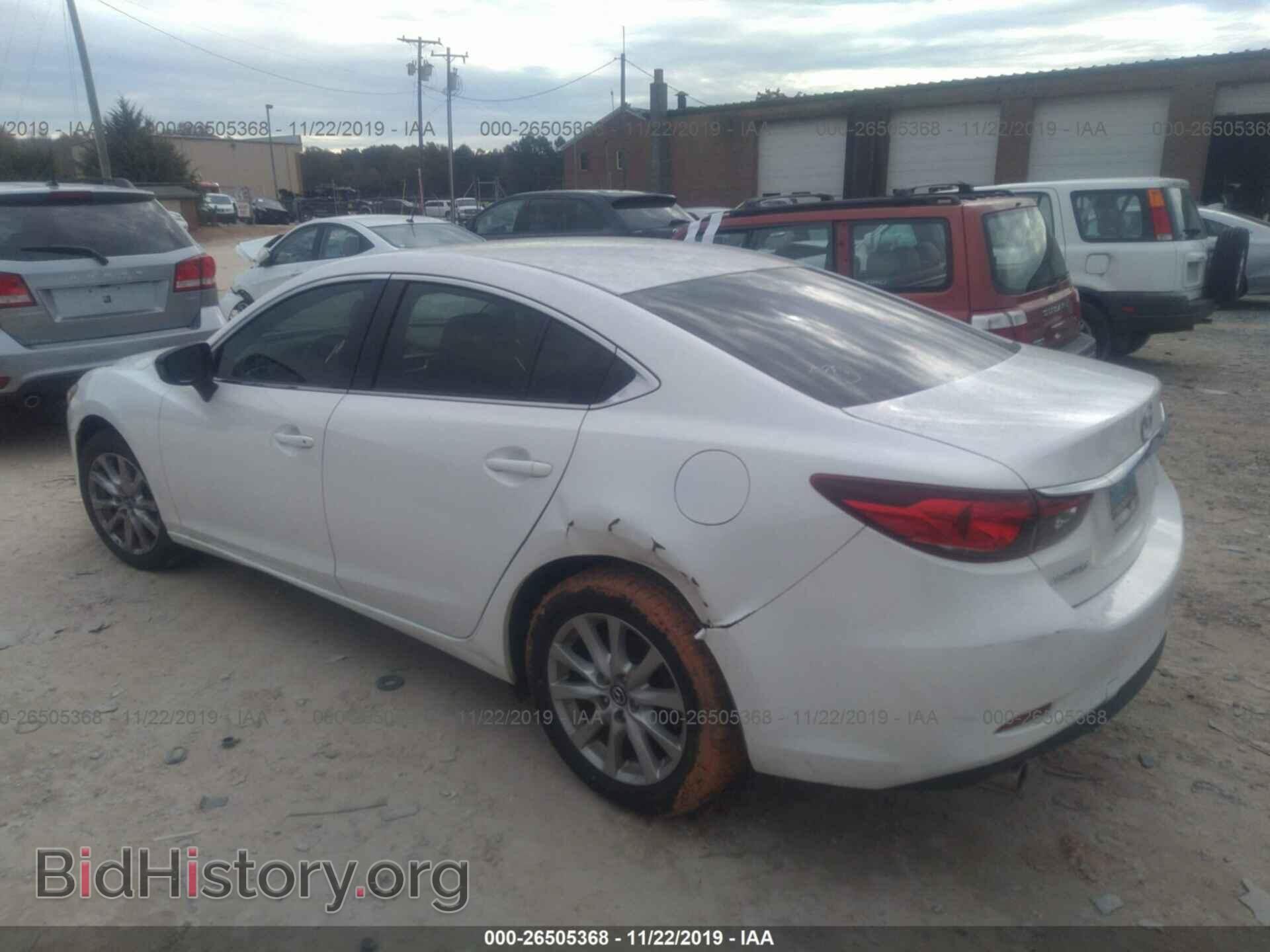 2016 MAZDA 6 - VIN: JM1GJ1U5XG1443705 - Фото 3