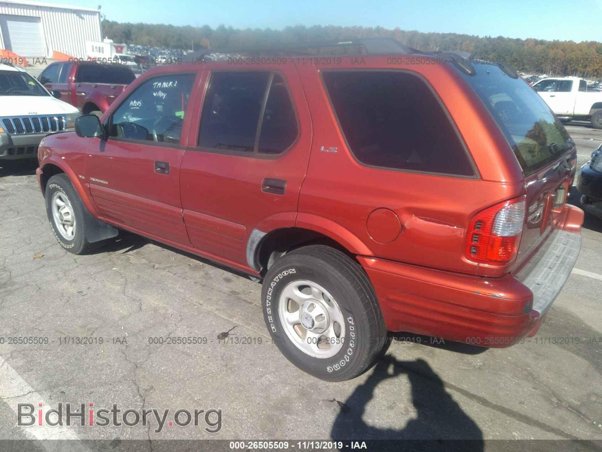 2001 ISUZU RODEO - VIN: 4S2CK58W314363355 - Photo 3