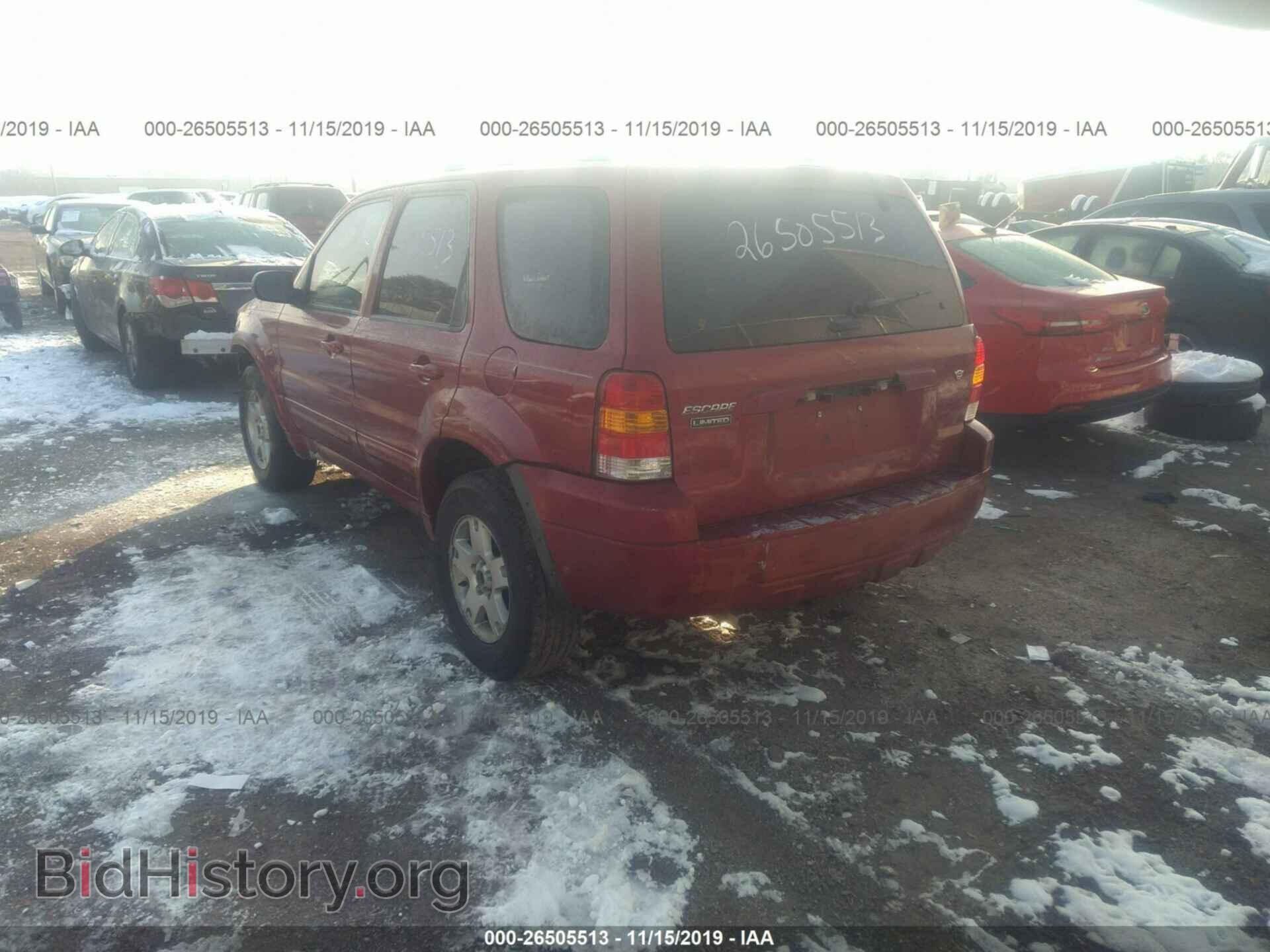2006 FORD ESCAPE - VIN: 1FMYU941X6KA22367 - Фото 3