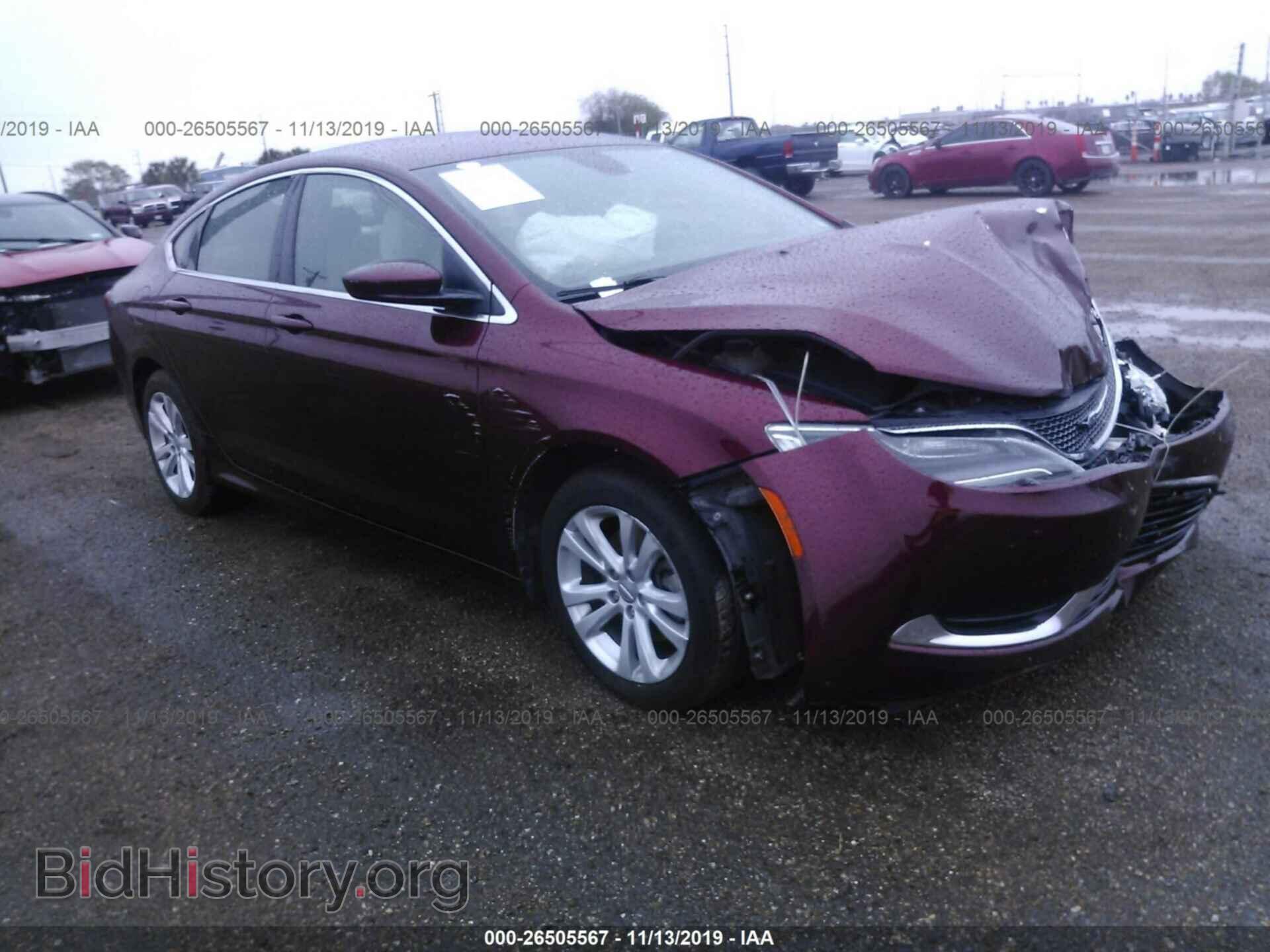 Photo 1C3CCCAB3FN533255 - Chrysler 200 2015
