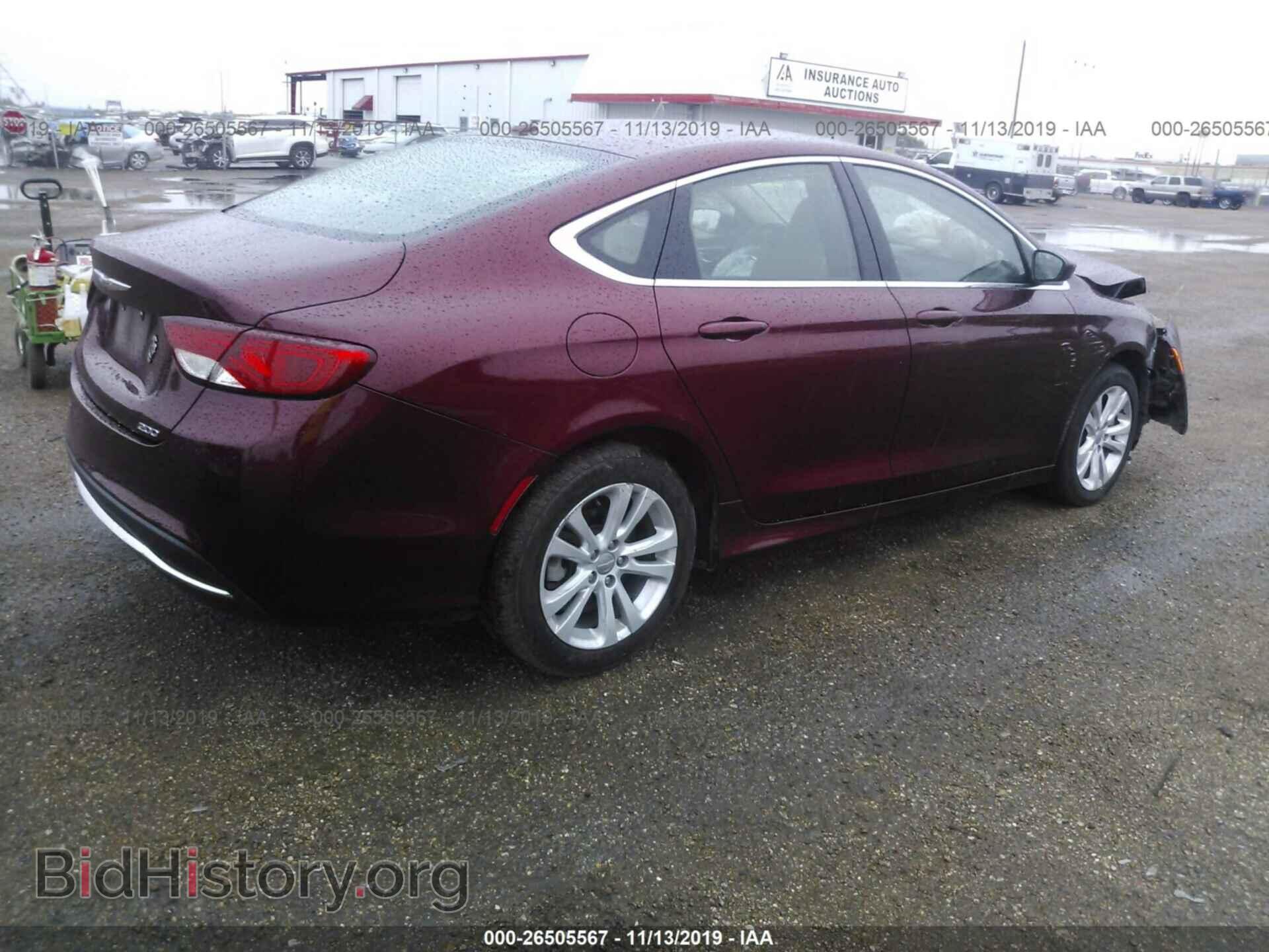 2015 Chrysler 200 - VIN: 1C3CCCAB3FN533255 - Фото 4