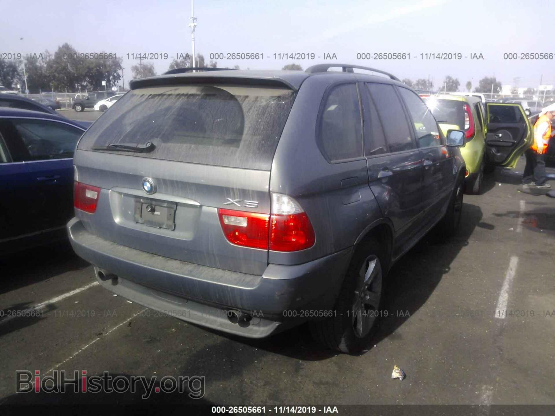 2006 BMW X5 - VIN: 5UXFA13556LY24635 - Фото 4