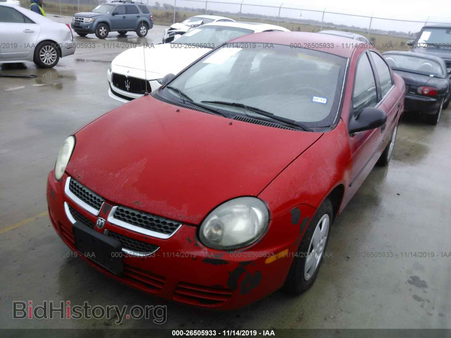 2004 DODGE NEON - VIN: 1B3ES26C64D588449 - Фото 2