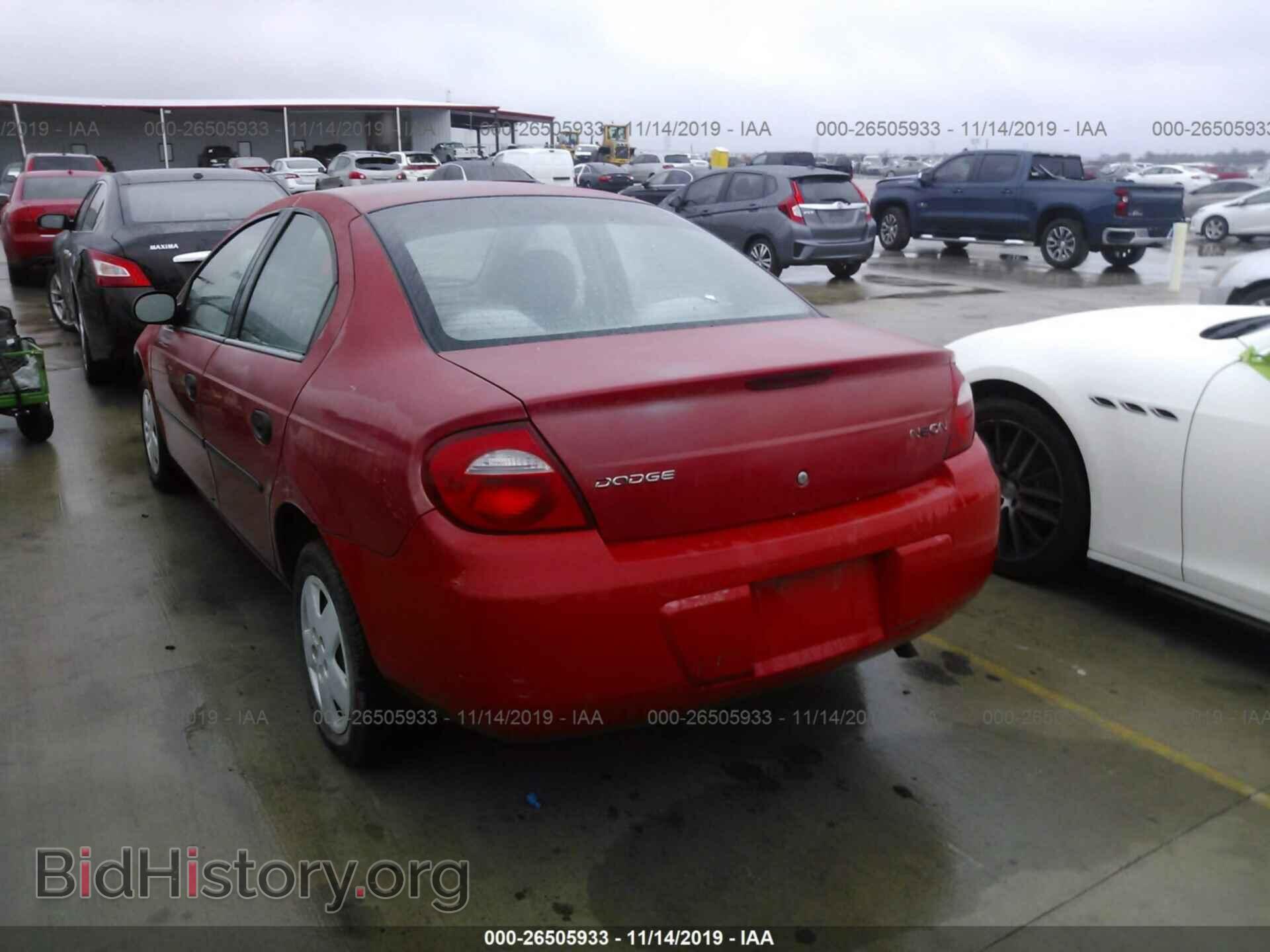 2004 DODGE NEON - VIN: 1B3ES26C64D588449 - Фото 3