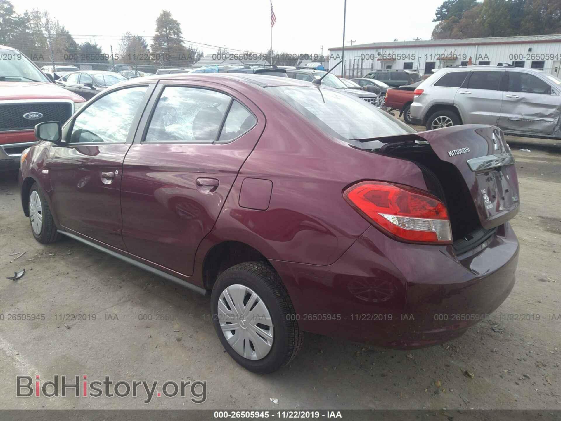 2019 MITSUBISHI MIRAGE - VIN: ML32F3FJ1KHF11543 - Фото 3