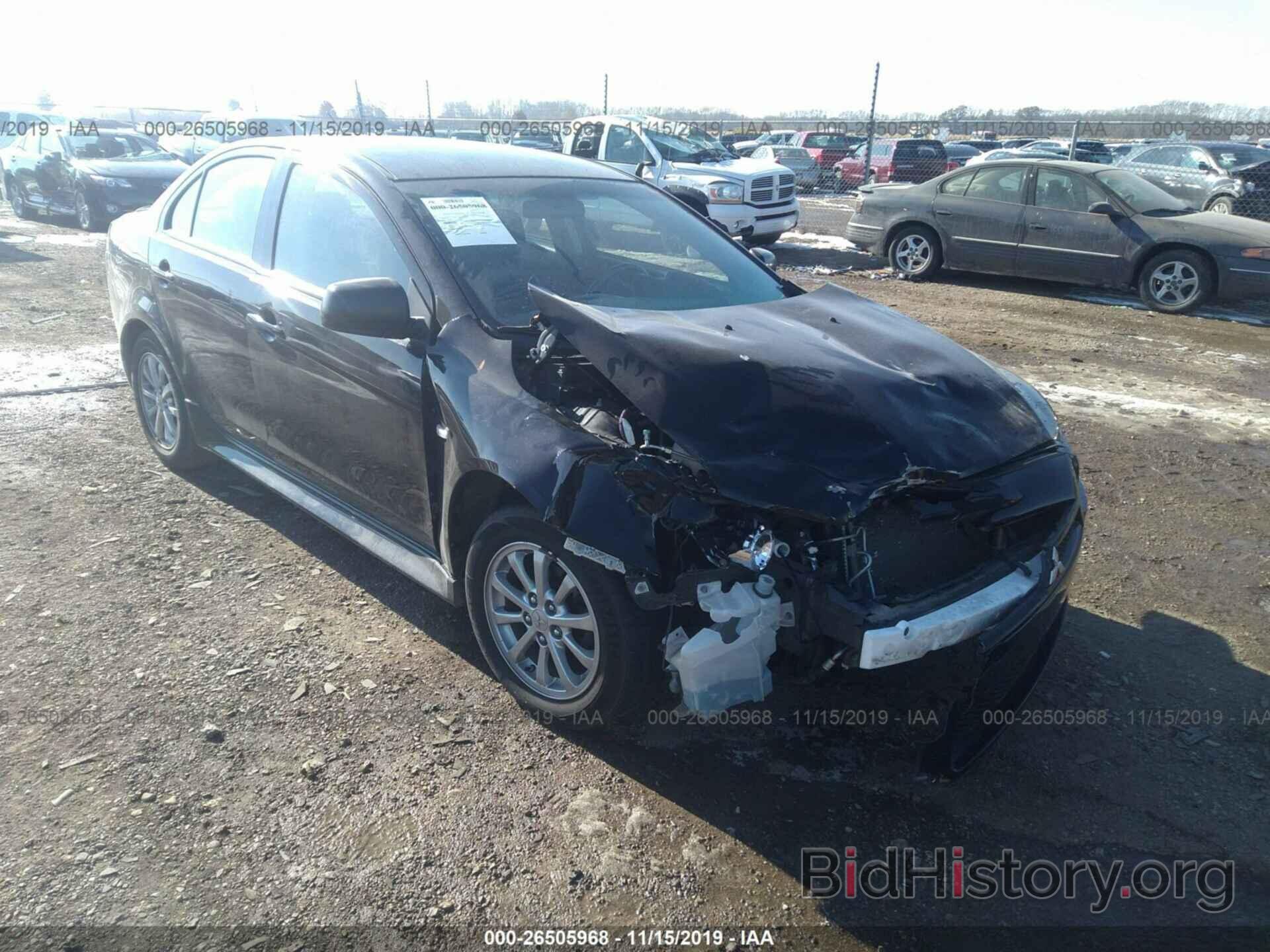 Photo JA32U2FU5EU015322 - MITSUBISHI LANCER 2014