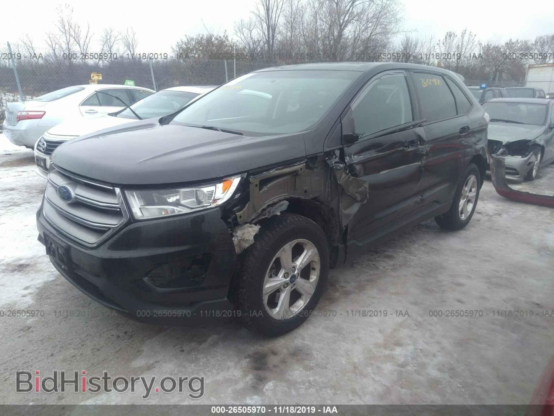 2015 FORD EDGE - VIN: 2FMTK4G87FBC28333 - Фото 2