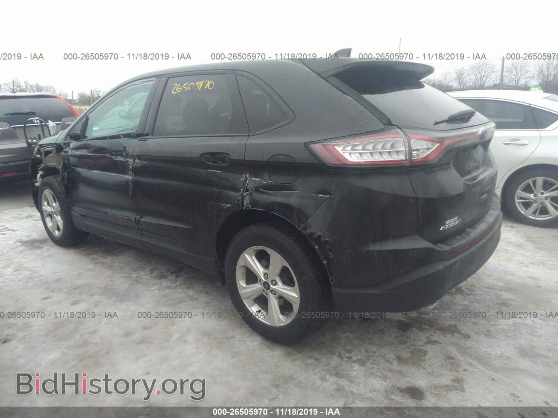 2015 FORD EDGE - VIN: 2FMTK4G87FBC28333 - Фото 3
