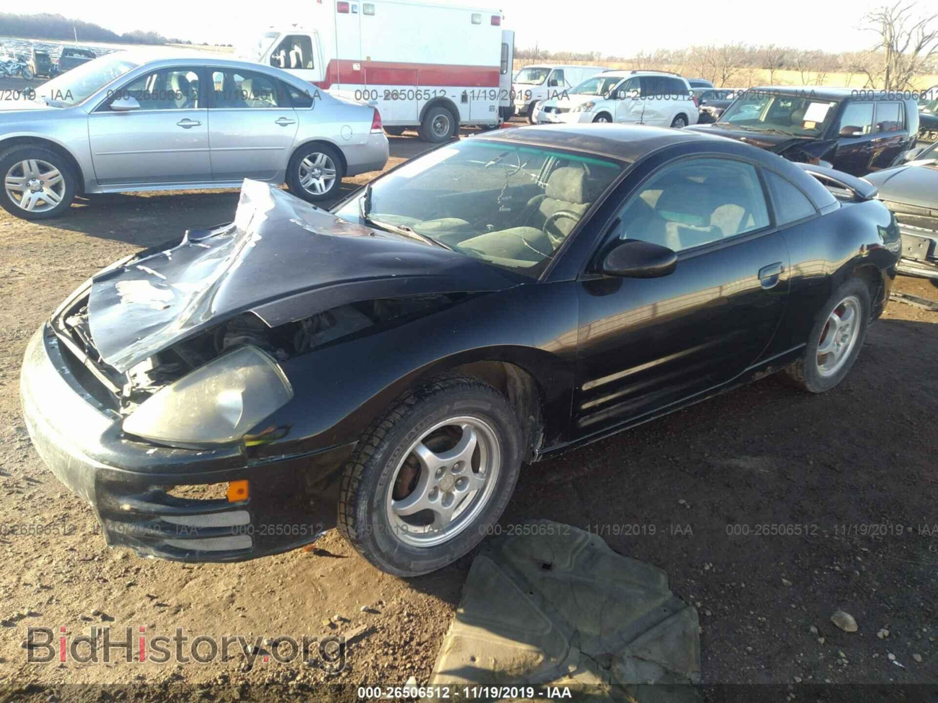 2001 MITSUBISHI ECLIPSE - VIN: 4A3AC44G51E142548 - Фото 2