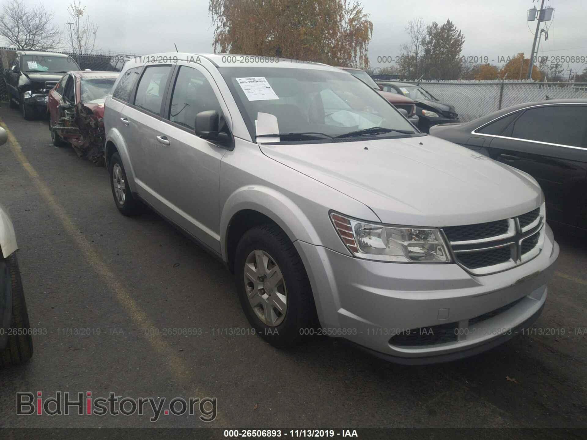 Фотография 3C4PDCABXCT198713 - DODGE JOURNEY 2012