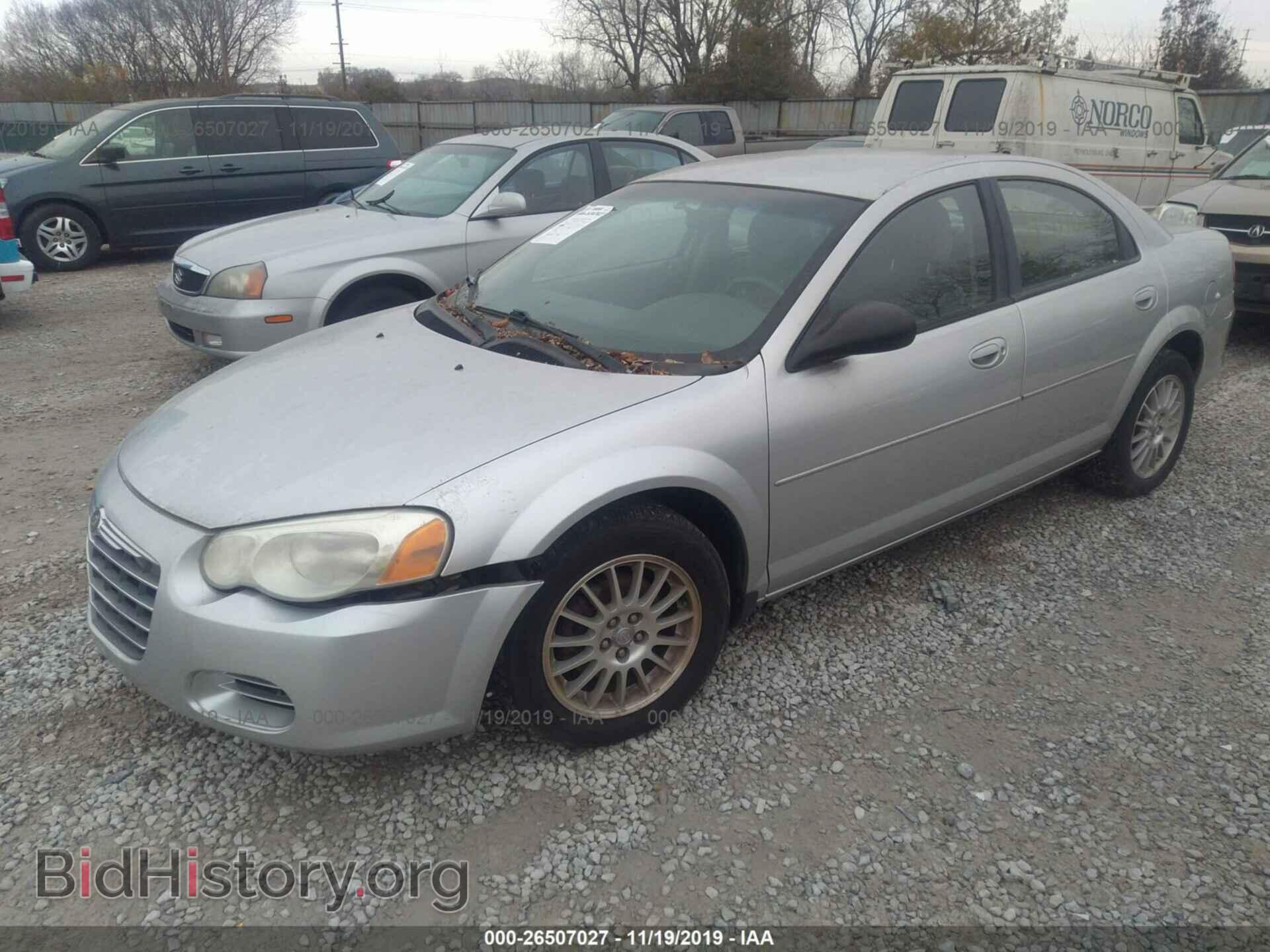 2005 CHRYSLER SEBRING - VIN: 1C3EL56R85N607343 - Фото 2