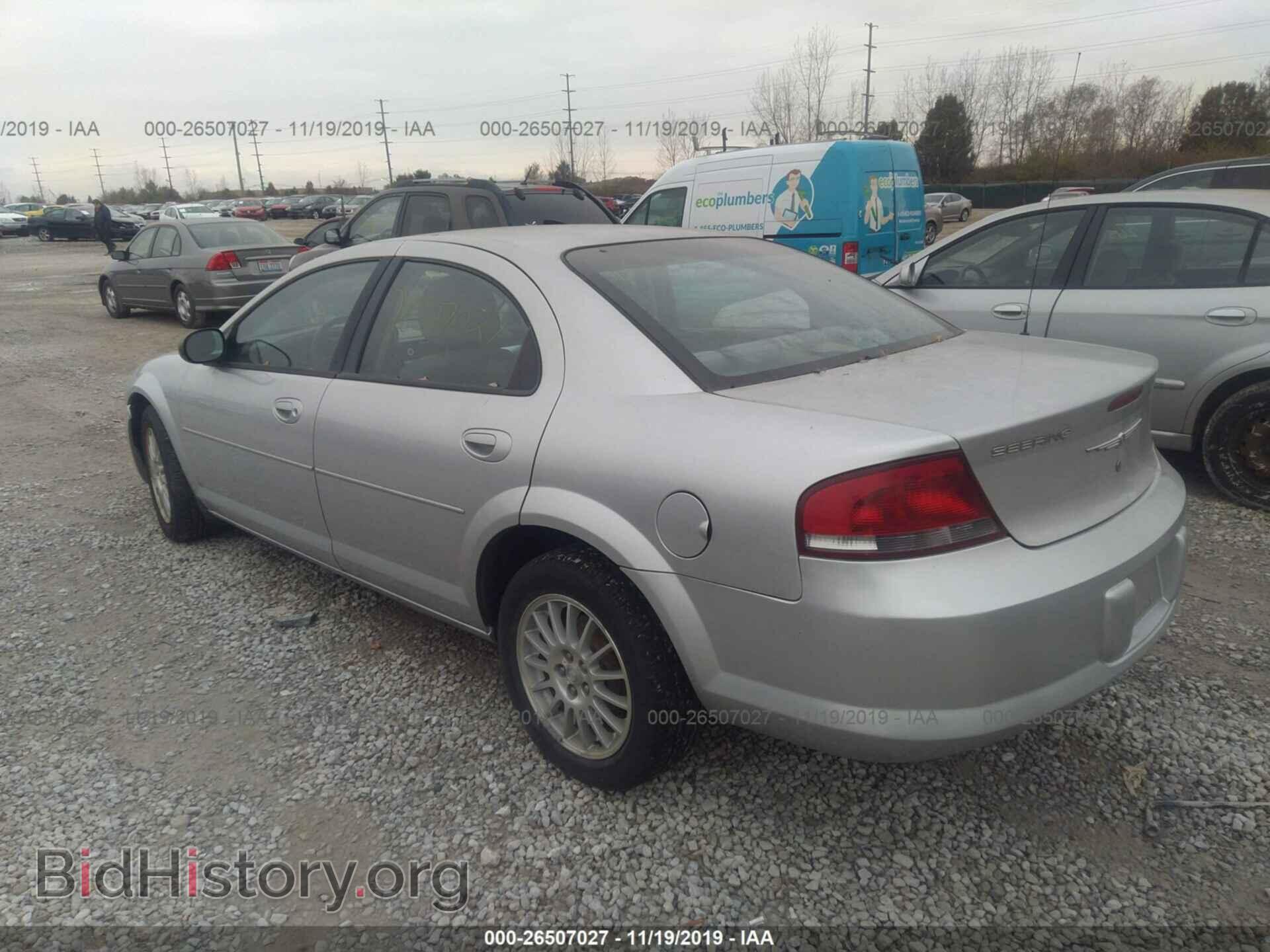 2005 CHRYSLER SEBRING - VIN: 1C3EL56R85N607343 - Фото 3