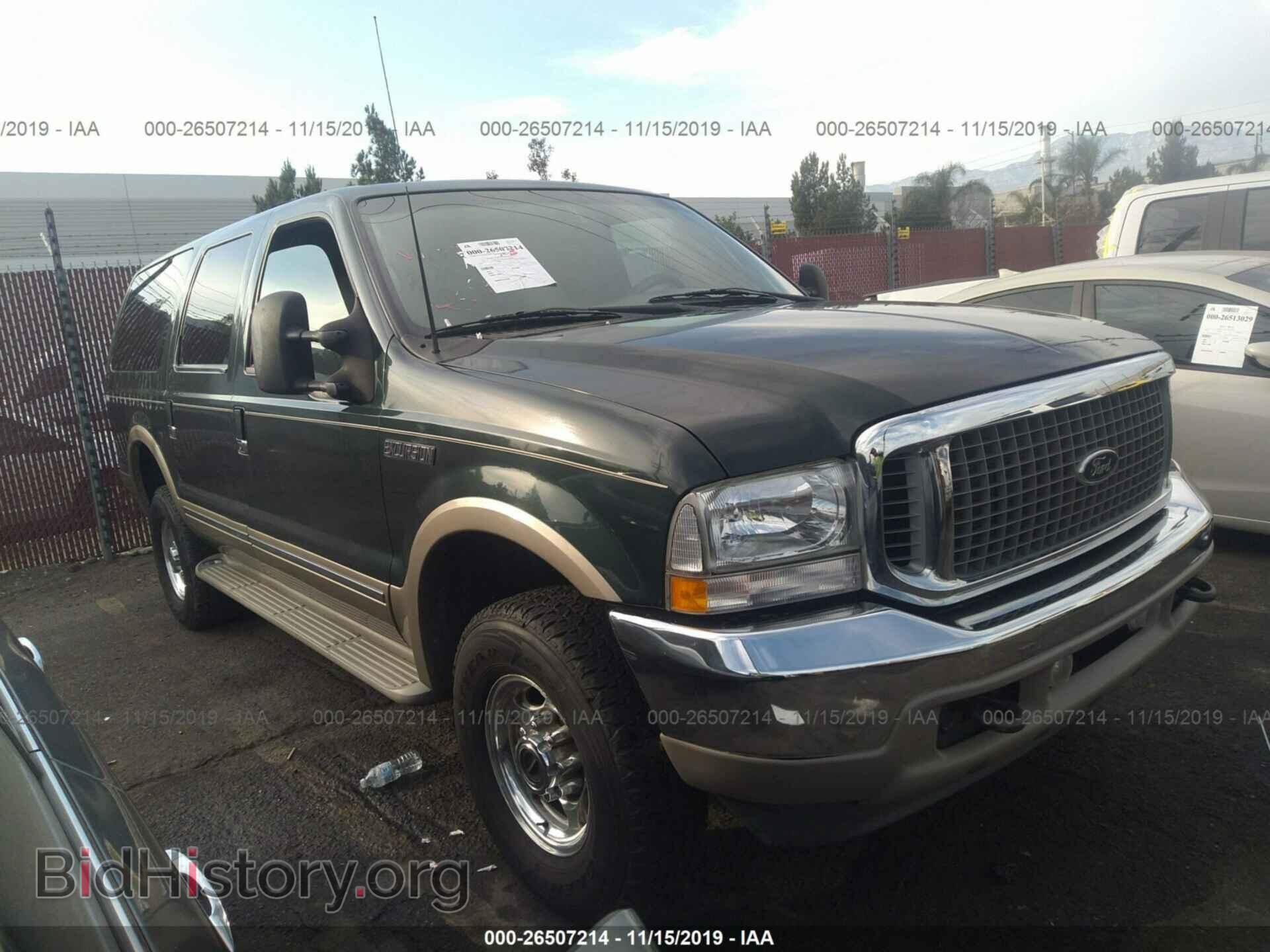 Photo 1FMNU43S12ED70731 - FORD EXCURSION 2002