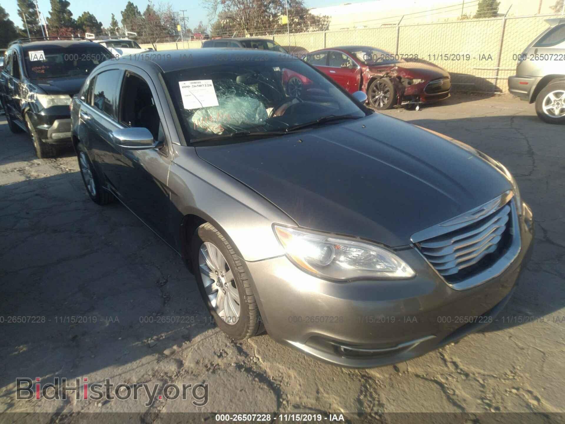 Фотография 1C3CCBCG9DN623462 - CHRYSLER 200 2013
